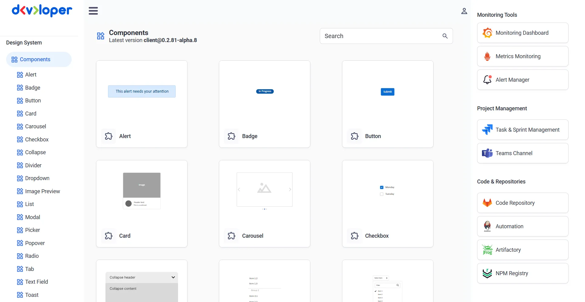 Developer Portal
